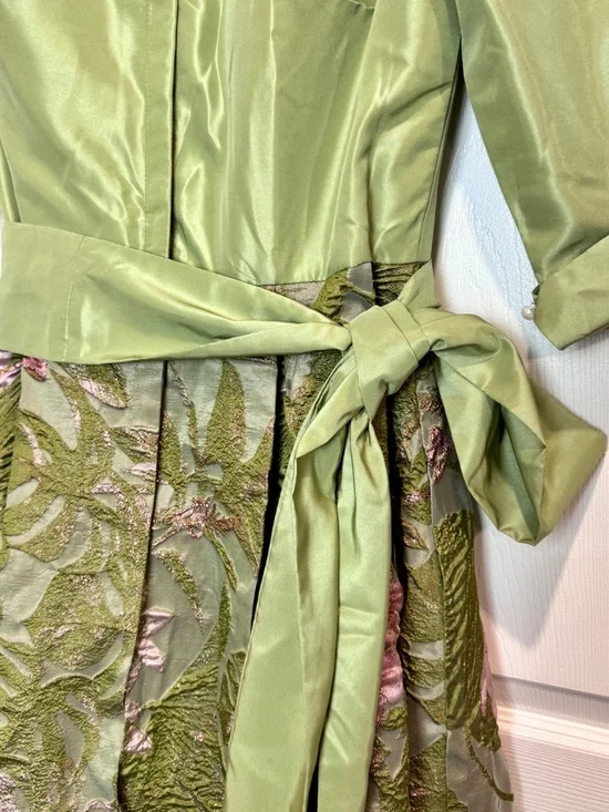 NWT Lavetir Wedding/Formal Floor Length A Line 3/4 Sleeve Pocket Dress, Size 10 - Picture 5 of 15